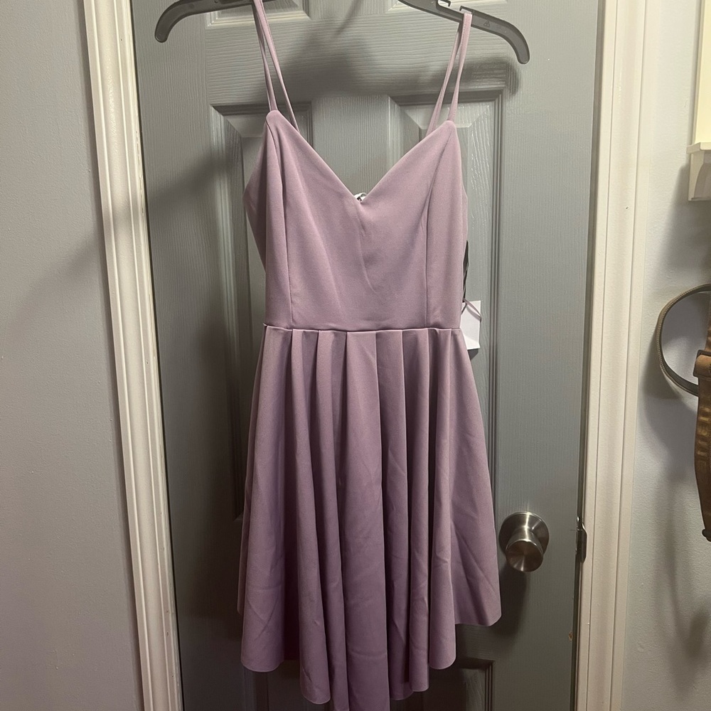 KTK purple medium mini dress